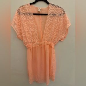 Pink Swim suit cover up